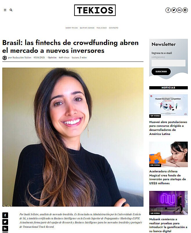 Brasil: las fintechs de crowdfunding abren el mercado a nuevos inversores